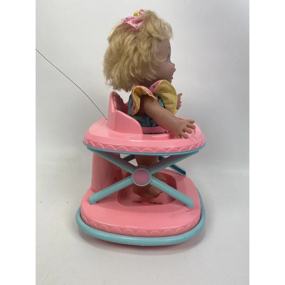 Baby Walk n' Roll Doll Walker 1992 RC Toy No Remote Vintage Mattel